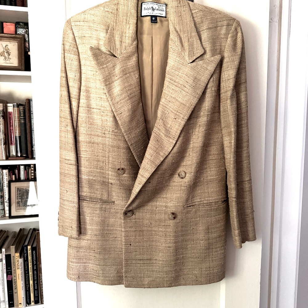 Elegant Ralph Lauren blue label vintage blazer jacket 90’s